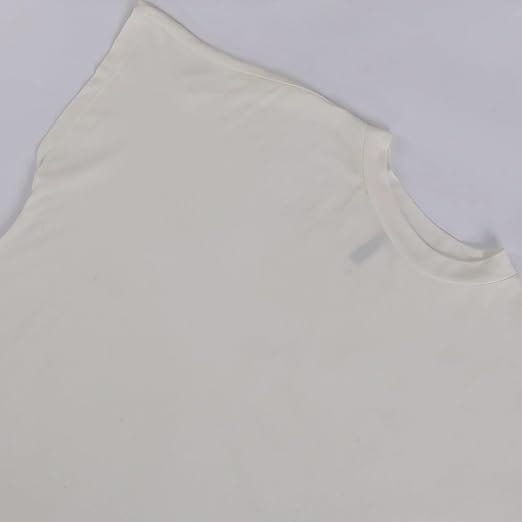 تيشيرت بدون اكمام حريمي ابيض من ازياء