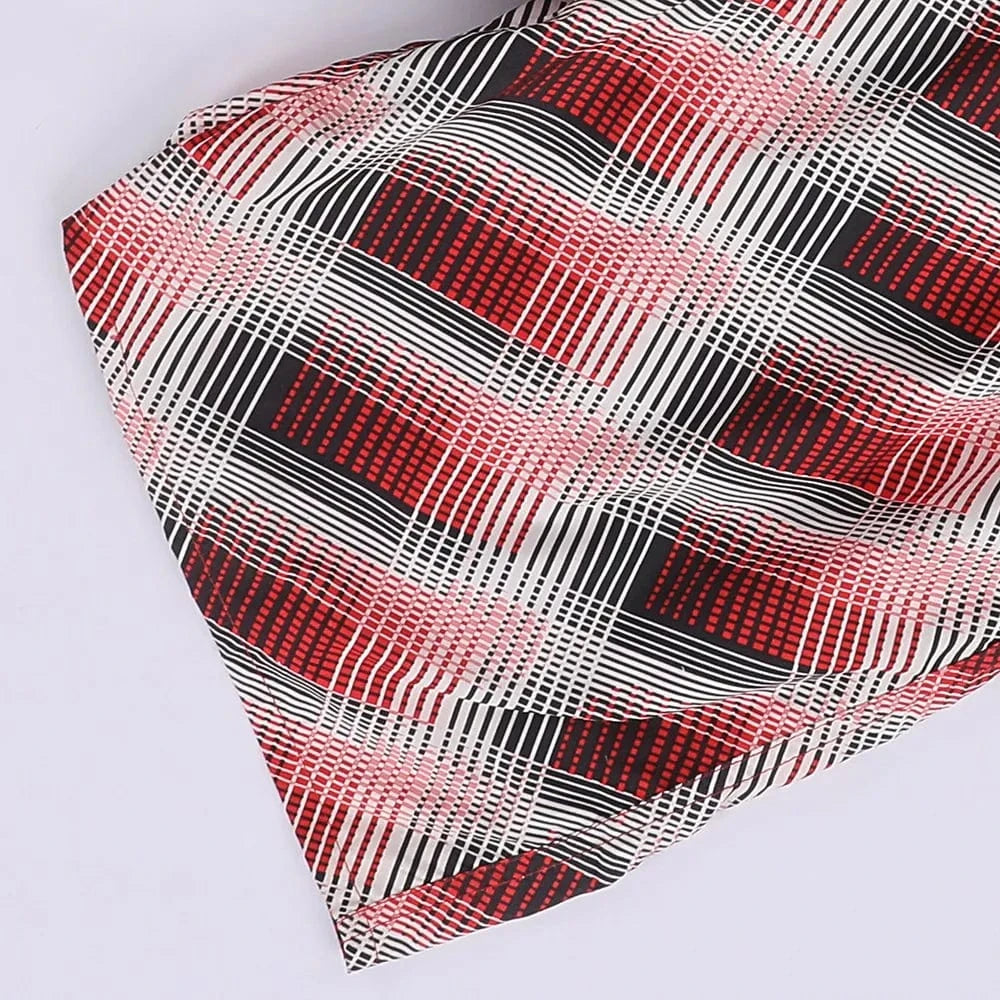 شورت من رجالي مطبوع إيه إس دبليو