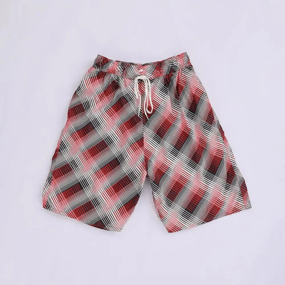 شورت من رجالي مطبوع إيه إس دبليو