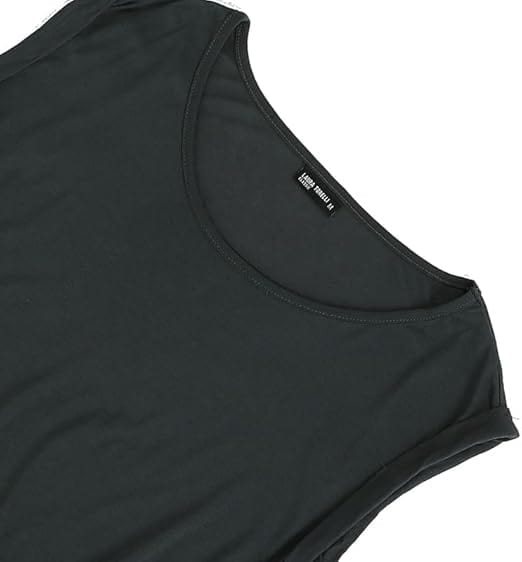 تيشيرت بدون اكمام حريمي زيتي من ازياء