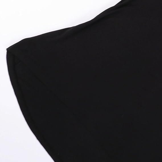 تيشيرت بدون اكمام حريمي اسود من ازياء