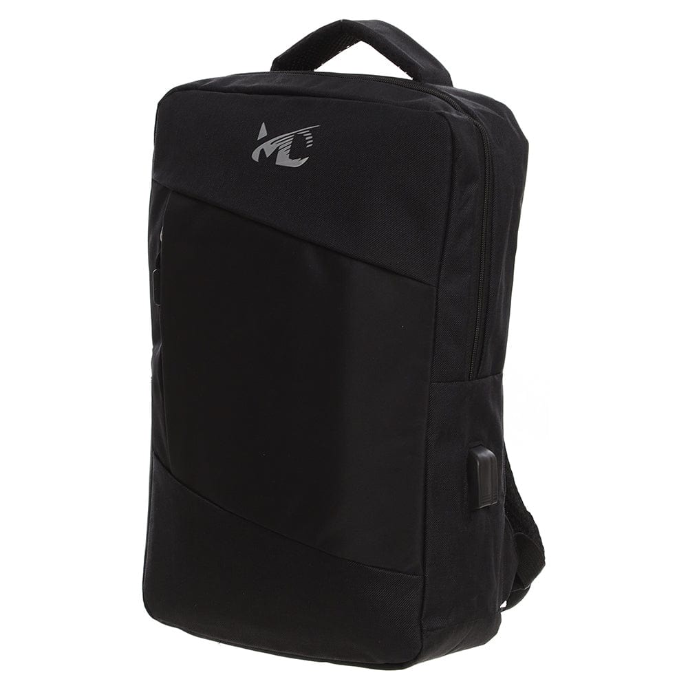 حقيبة ظهر من ام دي حريمي/رجالي وتربروف أسود