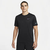 NIKE تيشيرت نص كم سادة طباعة رجالى روزيتا فل ليكرا الوان متعددة صيفى من تورنيدو - 1661602