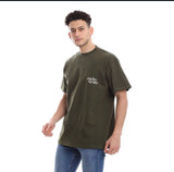 تيشيرت اوفر سايز رجالي زيتى من تولين آند آي جيه