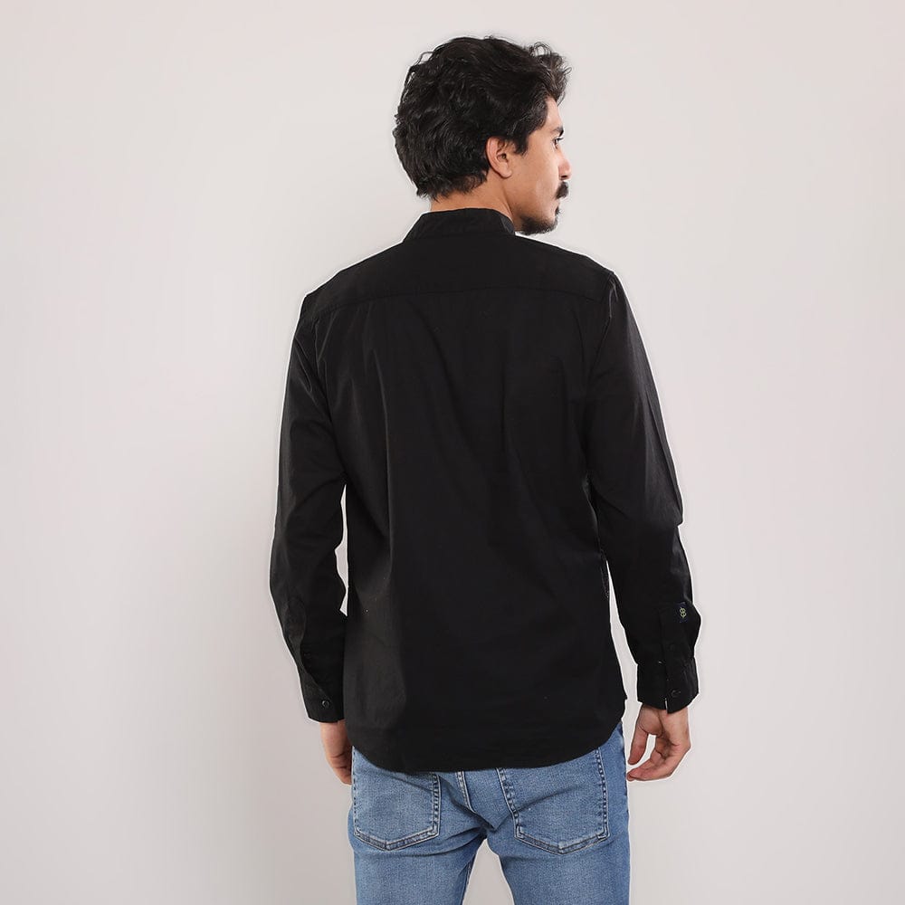 قميص بنجالين من كوما ,اسود رجالى