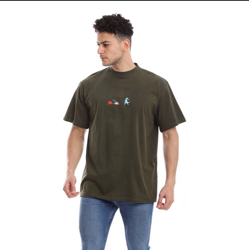 تيشيرت اوفر سايز رجالي كحلى من تولين آند آي جيه