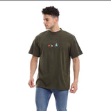 تيشيرت اوفر سايز رجالي كحلى من تولين آند آي جيه