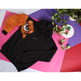 سويتشيرت من الصخرة رجالي بلوش; أسود