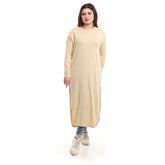 بلوزة من ريتاج حريمي قطن/فسكوز; بيج