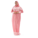 إسدال صلاة من حجاب وير حريمي لاميه; كشمير أبيض