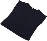 تيشيرت بدون اكمام حريمي قطن كحلي صيفي من ازياء-AM-34