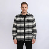 قميص كاروهات رجالي جوخ الوان متعددة شتوي من دابليو اس اتش - WSH-114