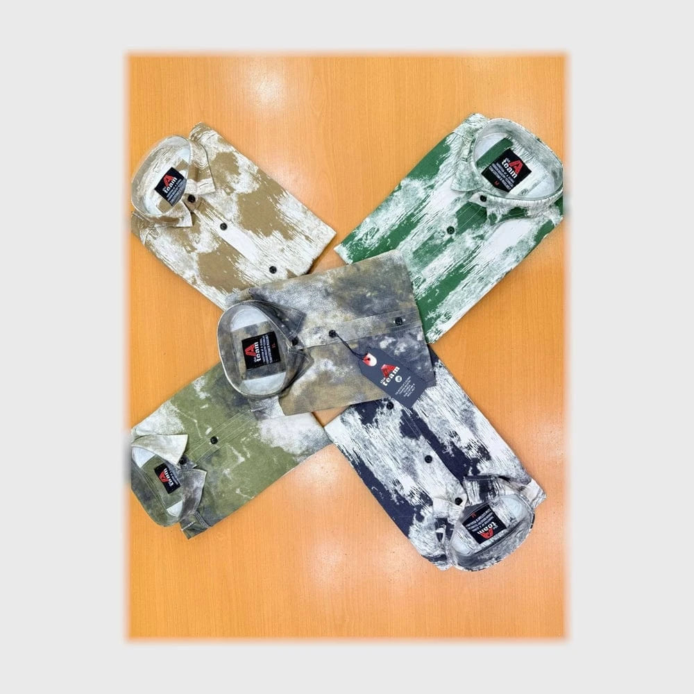 قميص محجر رجالي ألوان متعددة من فرعون