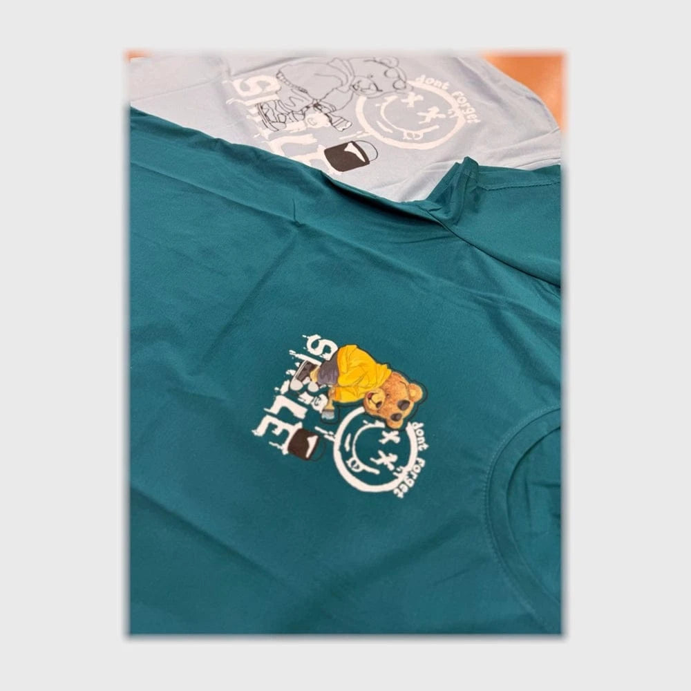 تيشيرت برقبة دائرية رجالي ألوان متعددة من فرعون