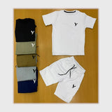 ترينج طقم شورت اولادي الوان متعددة من فرعون