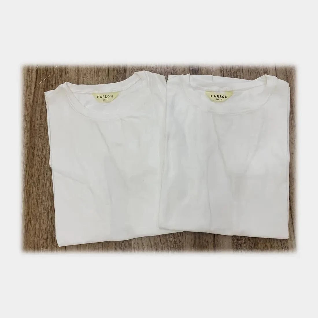 بدي نصف كم ورقبة دائرية رجالي أبيض من فرعون