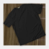 بدي نصف كم ورقبة دائرية رجالي أسود من فرعون