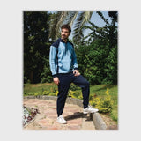 بنطلون وتيشرت كابيشوة رجالي سمر ميلتون ليكرا الوان متعددة شتوي من فورما - 26105