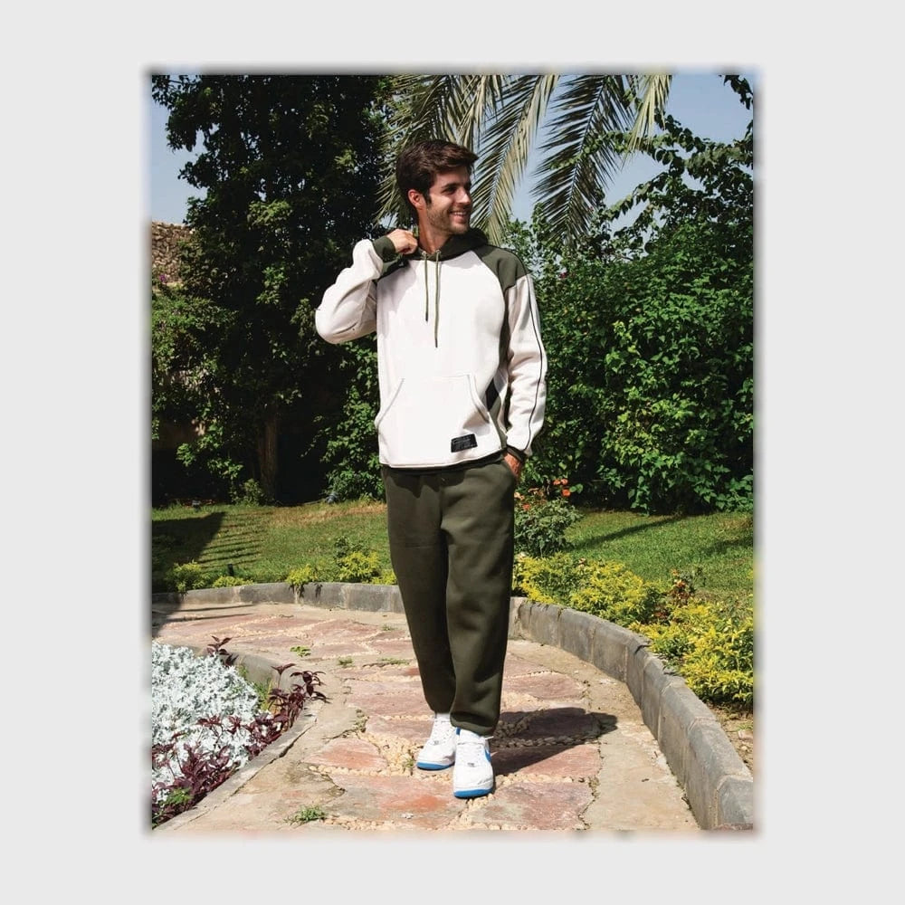 بنطلون وتيشرت كابيشوة رجالي سمر ميلتون ليكرا الوان متعددة شتوي من فورما - 26105