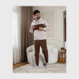 بنطلون وتيشرت كابيشوة رجالي سمر ميلتون ليكرا الوان متعددة شتوي من فورما - 26113