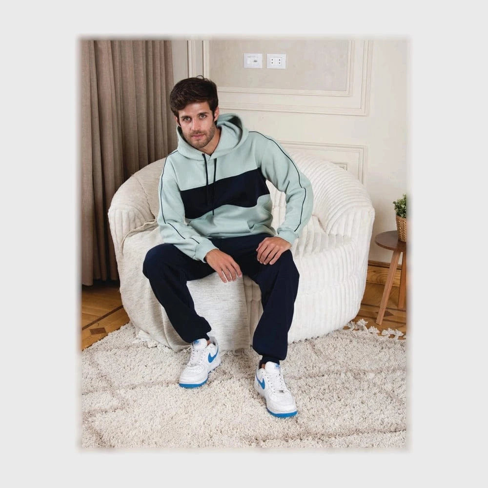 بنطلون وتيشرت كابيشوة رجالي سمر ميلتون ليكرا الوان متعددة شتوي من فورما - 26113