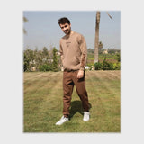 ترينج تيشيرت كم طويل وبنطلون رجالي سمر ميلتون ليكرا الوان متعددة شتوي من فورما - 26121