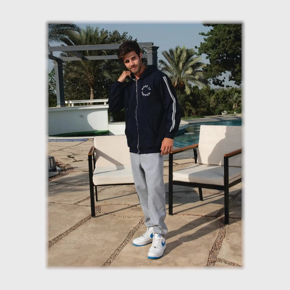 بنطلون وتيشرت كابيشوة رجالي سمر ميلتون ليكرا الوان متعددة شتوي من فورما - 26131