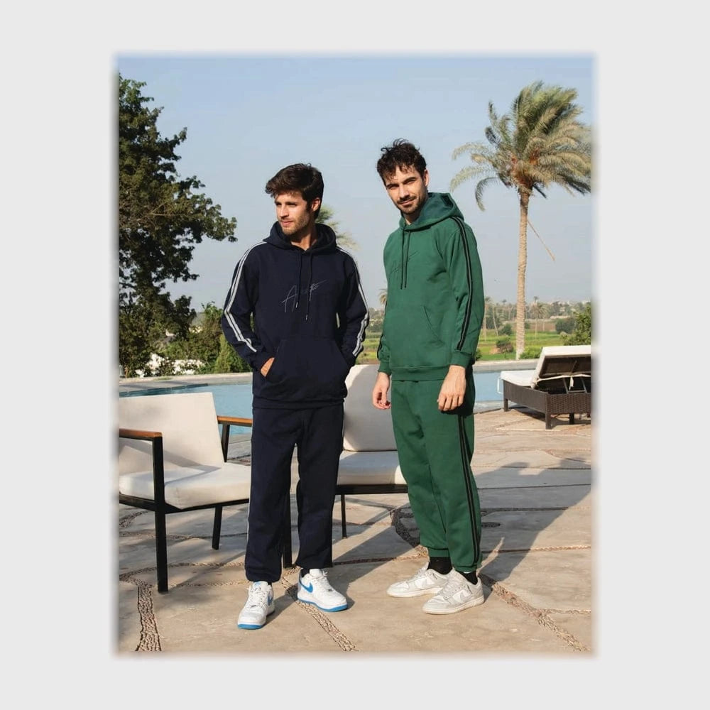 طقم ترينج تيشيرت كم طويل وبنطلون اولادي سمر ميلتون ليكرا الوان متعددة شتوي من فورما - 26134-b