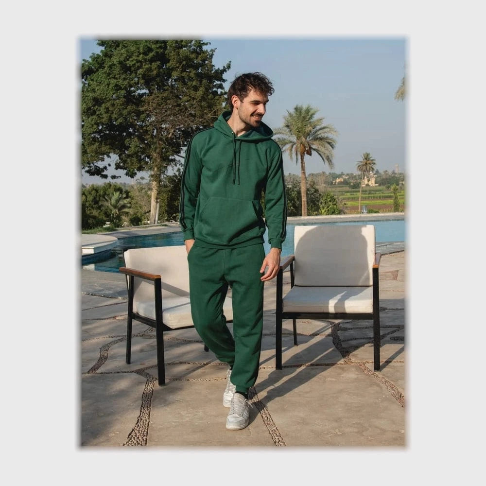 طقم ترينج تيشيرت كم طويل وبنطلون اولادي سمر ميلتون ليكرا الوان متعددة شتوي من فورما - 26134-b