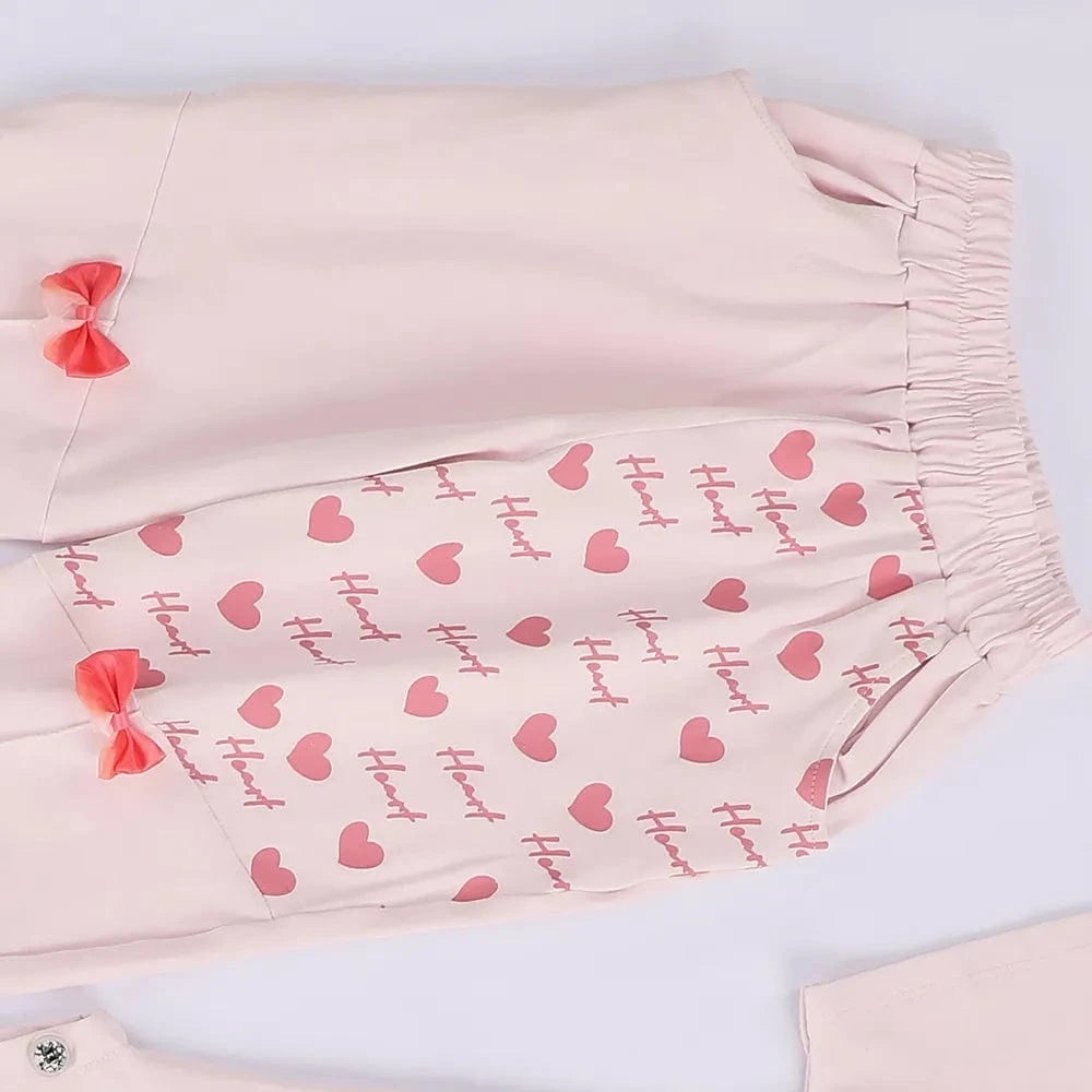 طقم تيشيرت وبنطلون من روزانا بناتي سينجل ليكرا ألوان متعددة