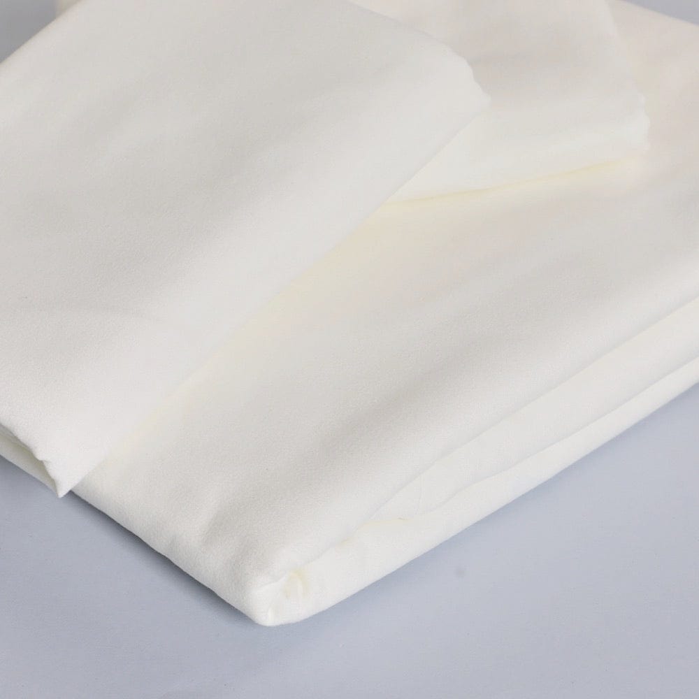 طقم ملايه مايكروفايبر من لانتيك ,اوف وايت