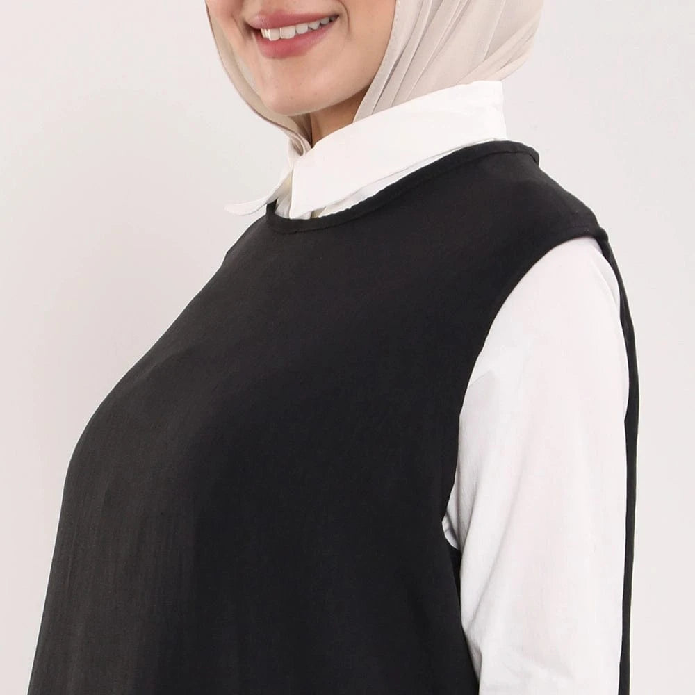 فستان حريمي اسود من ازياء