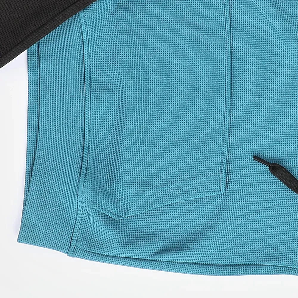 تيشيرت نص كم بغطاء راس وبنطلون وسط مطبوع اولادي بسكوته الوان متعددة صيفي من فرعون - 5042