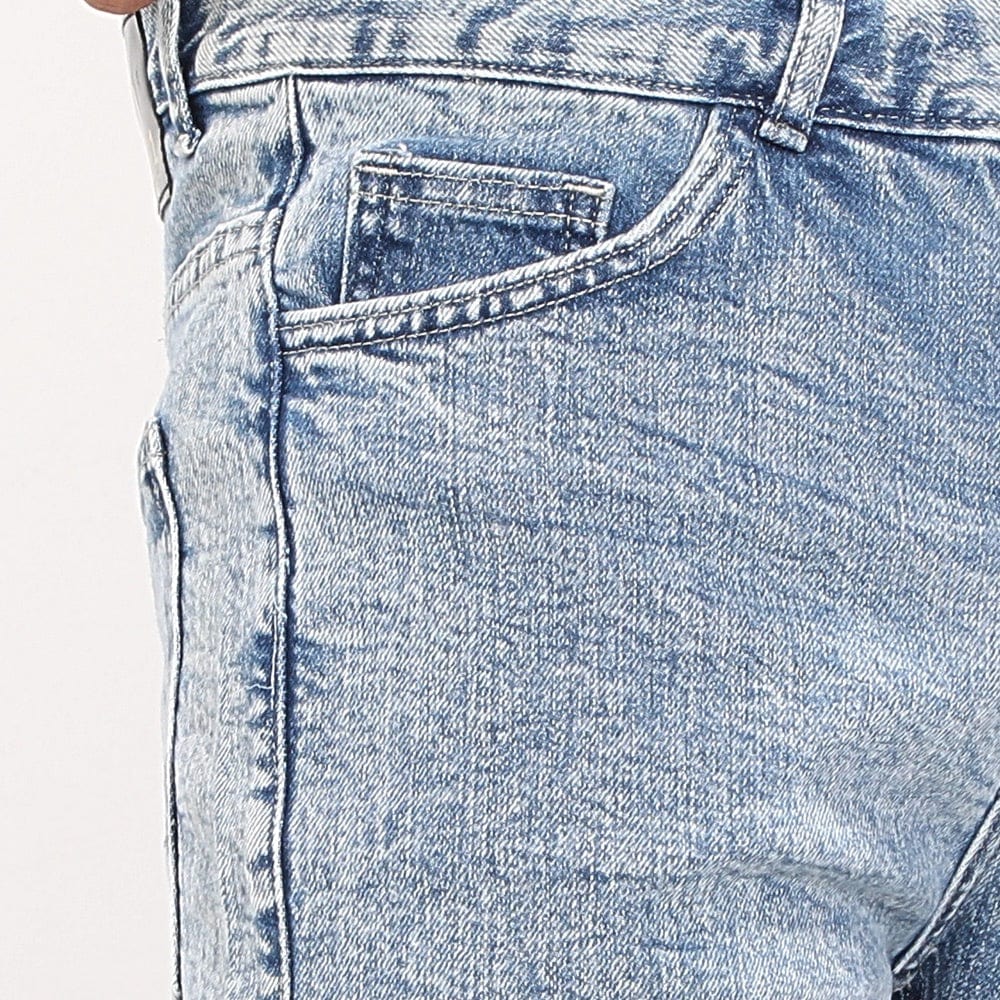 شورت جينز من ايه اس اكس ,ازرق رجالى