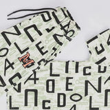 تيشيرت نص كم وبنطلون لياقه كوريشه اولادي بسكوته الوان متعددة صيفي من فرعون - 5106