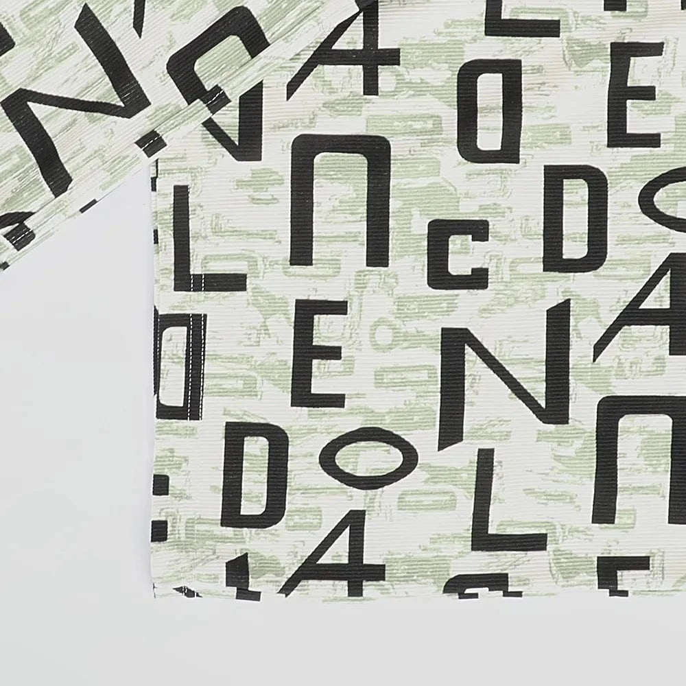 تيشيرت نص كم وبنطلون لياقه كوريشه اولادي بسكوته الوان متعددة صيفي من فرعون - 5106