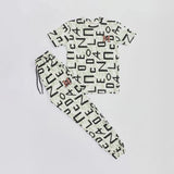 تيشيرت نص كم وبنطلون لياقه كوريشه اولادي بسكوته الوان متعددة صيفي من فرعون - 5106