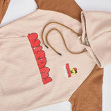 تيشيرت نص كم بغطاء راس وبنطلون وسط مطبوع اولادي كاردونيه الوان متعددة صيفي من فرعون - 5111