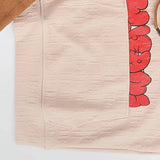 تيشيرت نص كم بغطاء راس وبنطلون وسط مطبوع اولادي كاردونيه الوان متعددة صيفي من فرعون - 5111