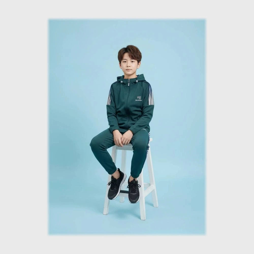 ترنج اولادي قطعتين اولادي محير سوفت نايلون مستورد الوان متعدده شتوي من فرعون - 5179