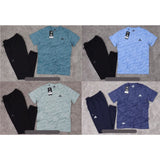 ترينج رياضي من تورنيدو رجالي رمادي بترولي لبني أزرق