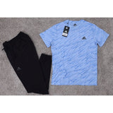 ترينج رياضي من تورنيدو رجالي رمادي بترولي لبني أزرق