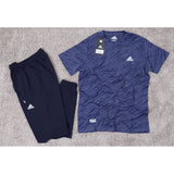 ترينج رياضي من تورنيدو رجالي رمادي بترولي لبني أزرق