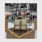 شنطة كروس حريمى جلد 2اسود*لون جميع المواسم من فلامنجو - 97