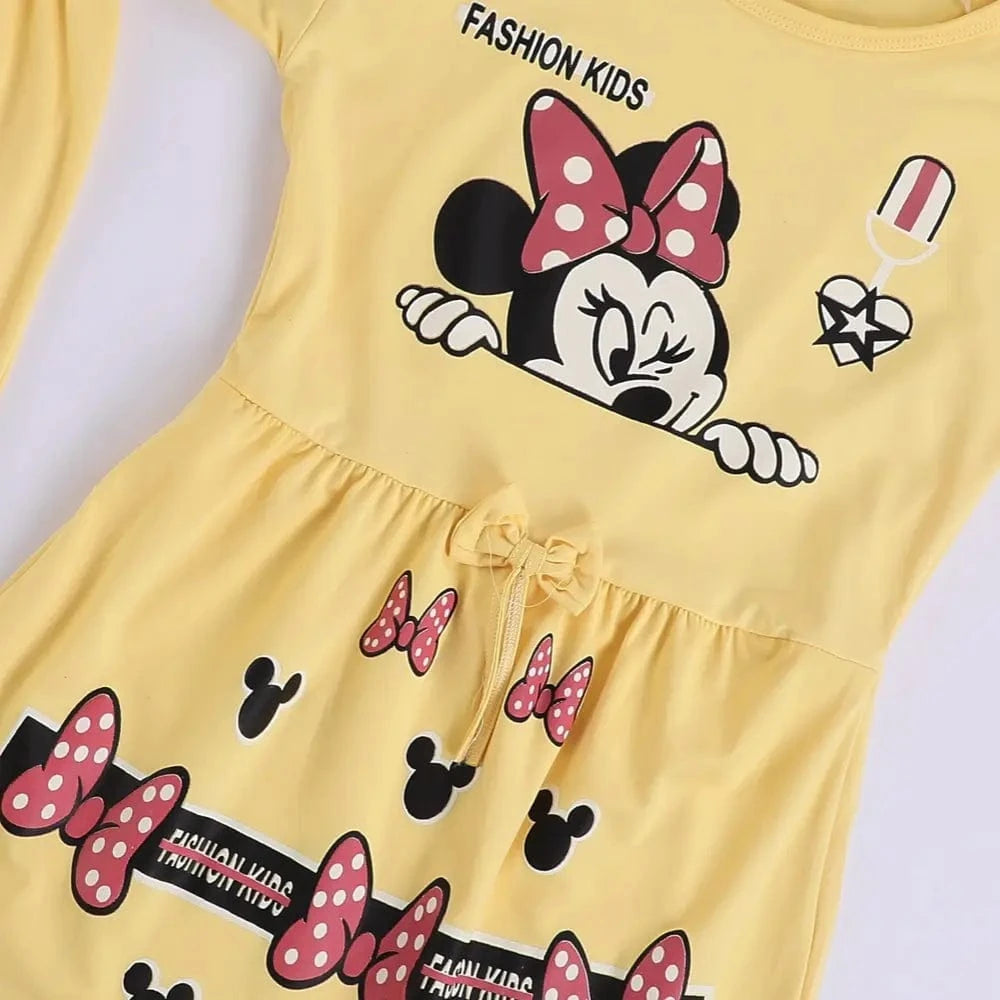 بيجامة بناتي ألوان متعددة من او اي