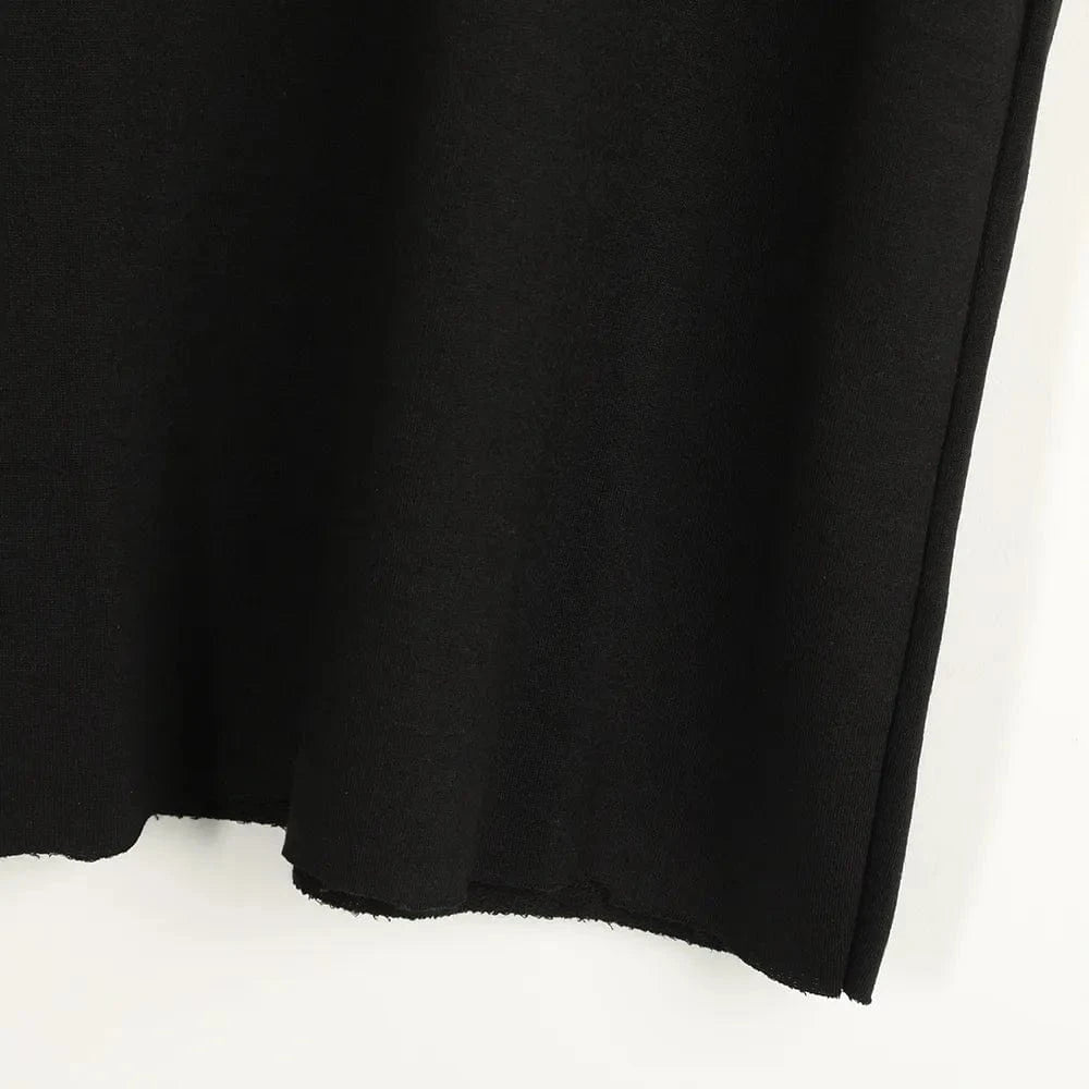 تيشيرت سادة رجالي اسود من ازياء