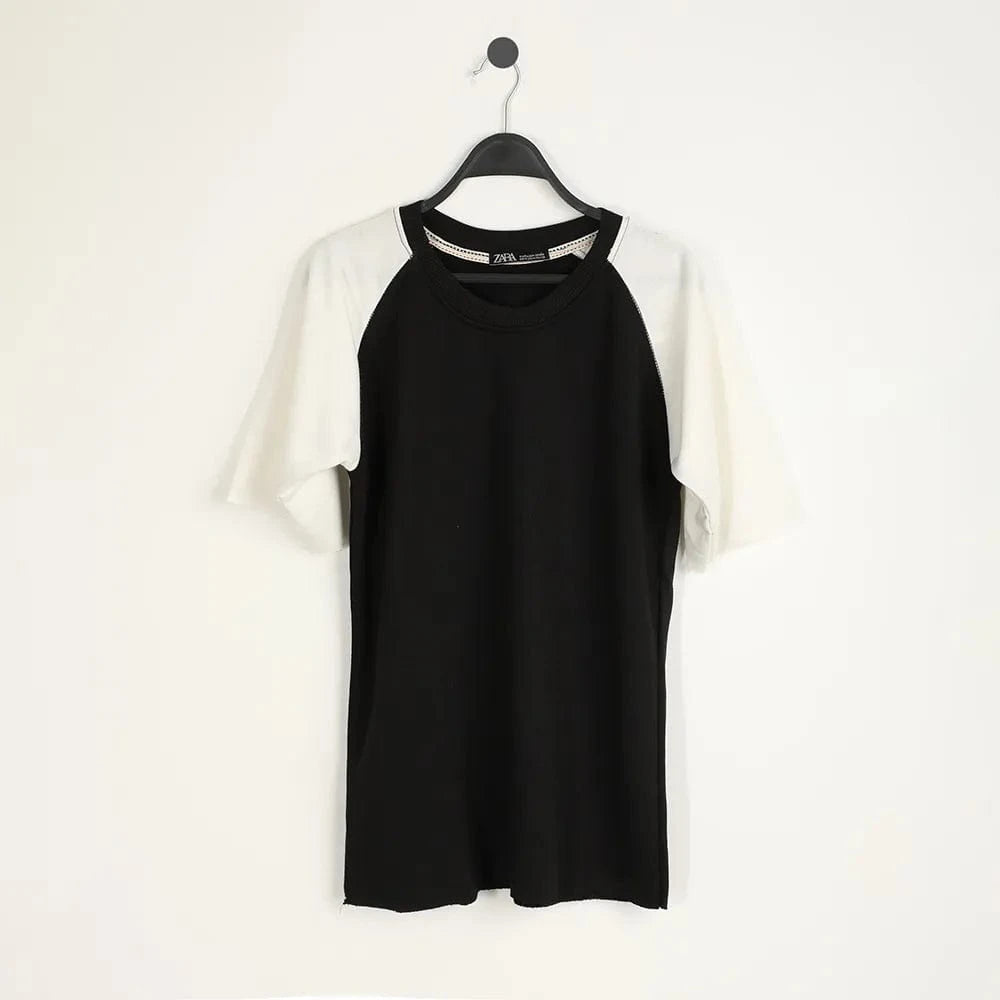 تيشيرت سادة رجالي اسود من ازياء