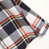 قميص كاروهات رجالي احمر من ازياء