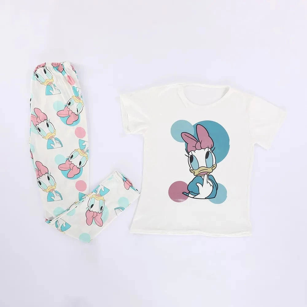 بيجامة حريمي ألوان متعددة من او اي