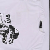 تيشرت نص كم وبنطلون اولادي محير ميلتون رسومات اسود في ابيض صيفي من براند الغلابة - BRAND-7